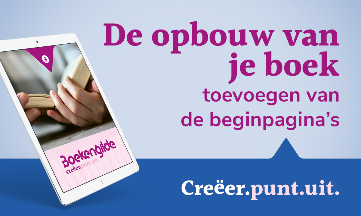 Boek Vormgeven: De Beginpagina's Van Je Boek